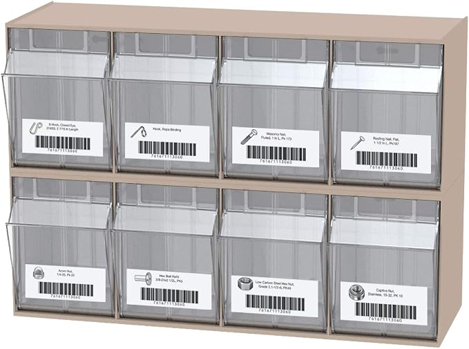 Akro-Mils TiltView Plastic Storage Cabinet - Image 9