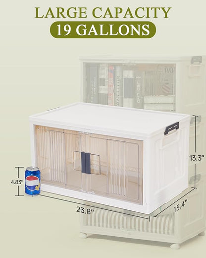 OlarHike 76QT Stackable Storage Bins - Image 6