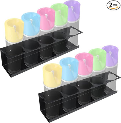 RealPlus Aerosol Spray Can Holder Rack Organizer, 5 Can Spray Bottle Holder by RealPlus