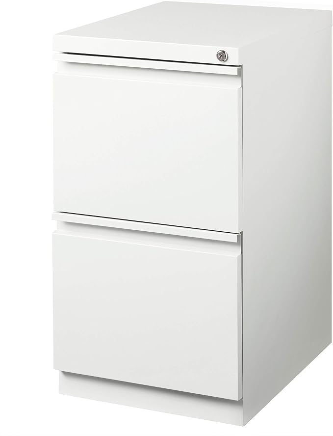 20 Inch Deep Metal Mobile Pedestal File 2 Drawer File-File - Image 5