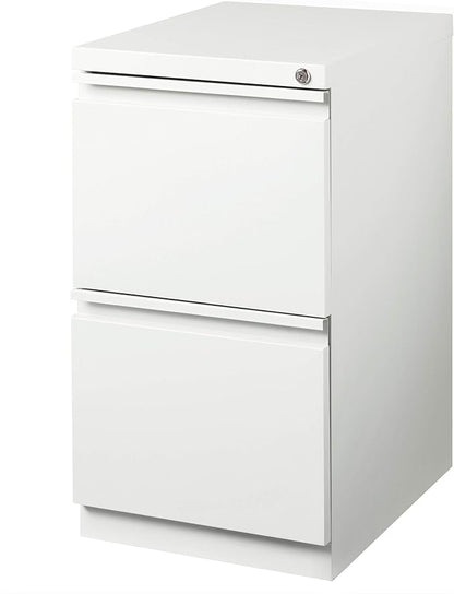 20 Inch Deep Metal Mobile Pedestal File 2 Drawer File-File - Image 5
