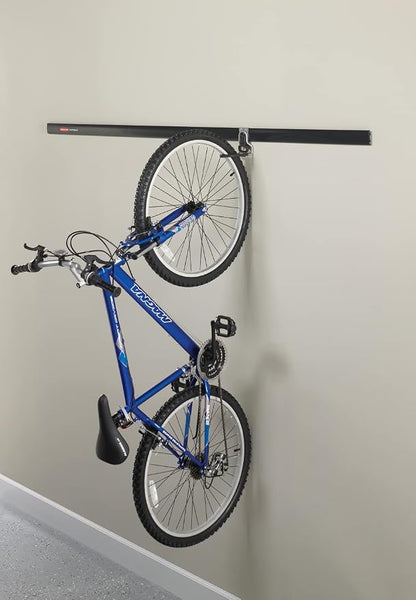 Rubbermaid Fasttrack Garage Organization System Vertical Bike Hook Black Holds - Image 9