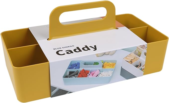 BLUE GINKGO Stackable Organizer Caddy – Korean-Made Portable Tote by BLUEGINKGO