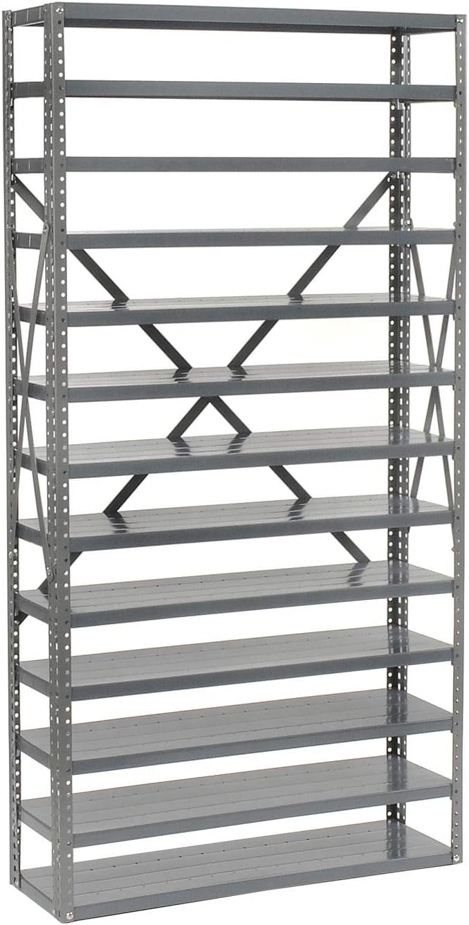 Global Industrial 13 Shelf Steel Shelving - Image 8
