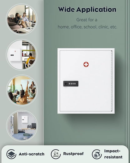 Uniclife Wall Mount Medicine Cabinet - Image 7