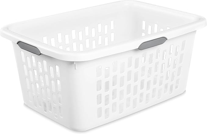 Sterilite Laundry Basket, Plastic Clothes Hamper, Large Rectangle Bin - Image 9