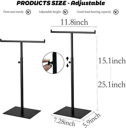 Purse Display Stand Jewelry Tower Stainless Steel Handbag Stand Jewelry Stands - Image 3