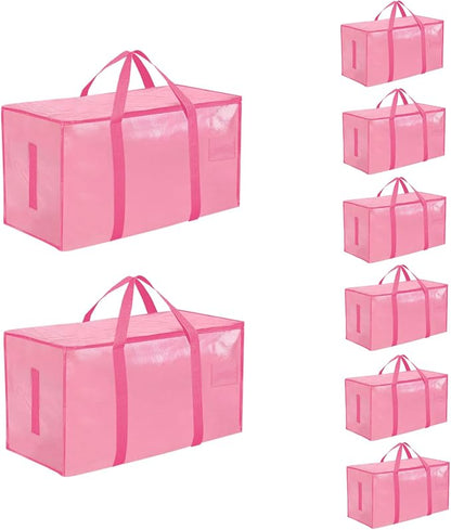 8 Pack-Extra Large Heavy Duty Moving Bags by Unknown