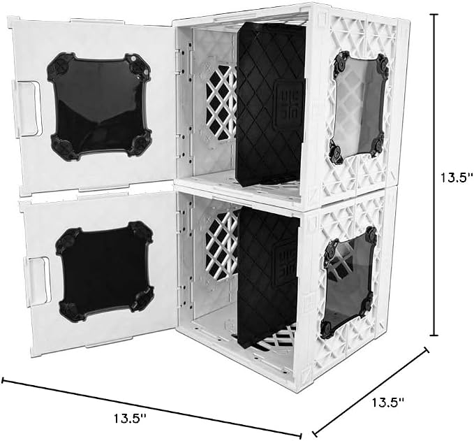 CrateVinyl - Vinyl Record Storage Crate Modular Storage Cube - Image 10