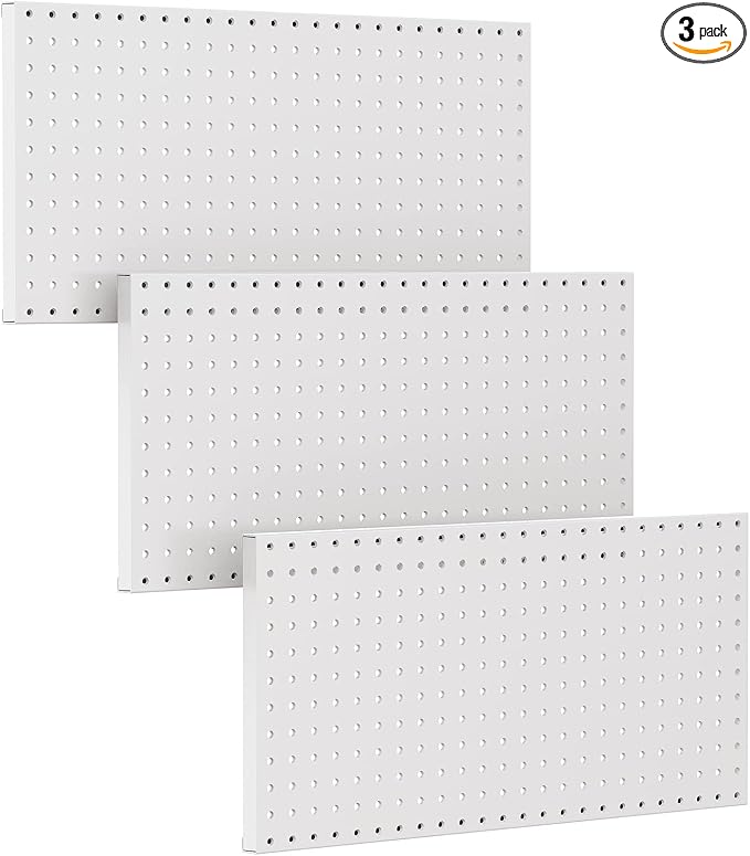 TORACK 3 PCS Metal Pegboard Panels by TORACK
