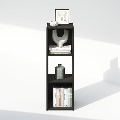Furinno PELLI Book Shelf, 3-Cube Bookshelf, Cube Storage Organizer Bookcase - Image 6