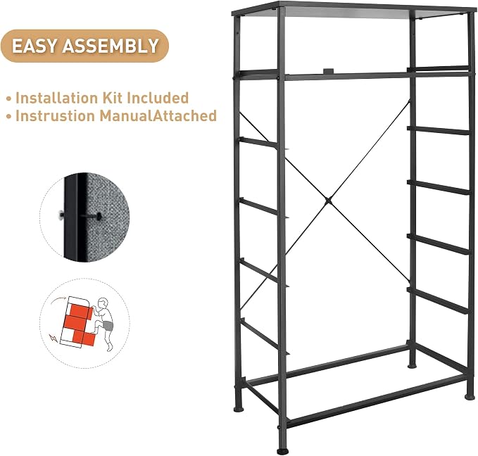 Mifuro Tall Dresser for Bedroom, Vertical Storage Organizer Tower - Image 9