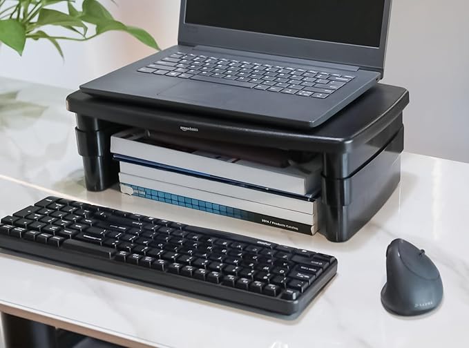 Amazon Basics Height Adjustable Monitor Stand Riser - Image 8