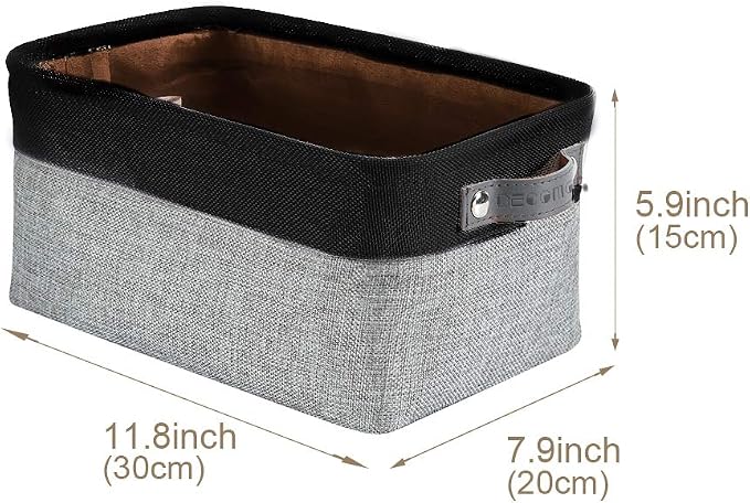 DECOMOMO Small Storage Basket, Closet Storage Bins, Baskets - Image 5