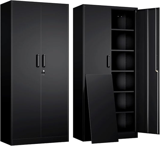Yizosh Metal Garage Storage Cabinet by Yizosh