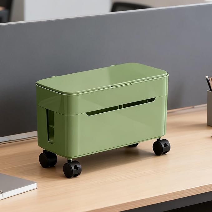 Cable Box Organizer | Wire Storage Container - Image 9
