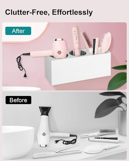 Hair Tool Organizer, Hair Dryer Holder - Image 3