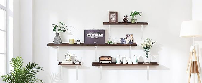 12 Pack L20 x H 12" White Heavy Duty Shelf Brackets - Image 8