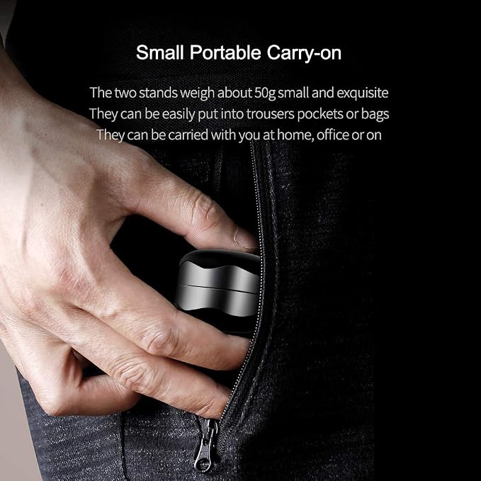 Laptop Cooling Pad, Hagibis Ergonomic Laptop Stand Small Invisible Cooler Ball - Image 5