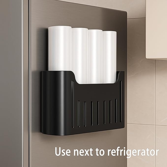 Kitchen Cabinet Door Storage Box, Self-Adhesive Wall-Mounted Storage Box - Image 6