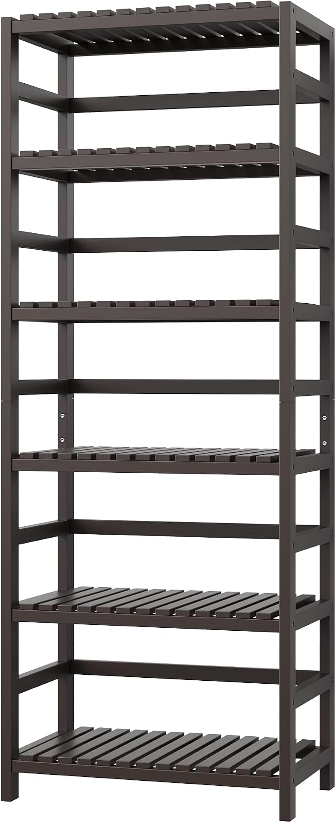 FOTOSOK 6-Tier Bamboo Shelf - Image 9