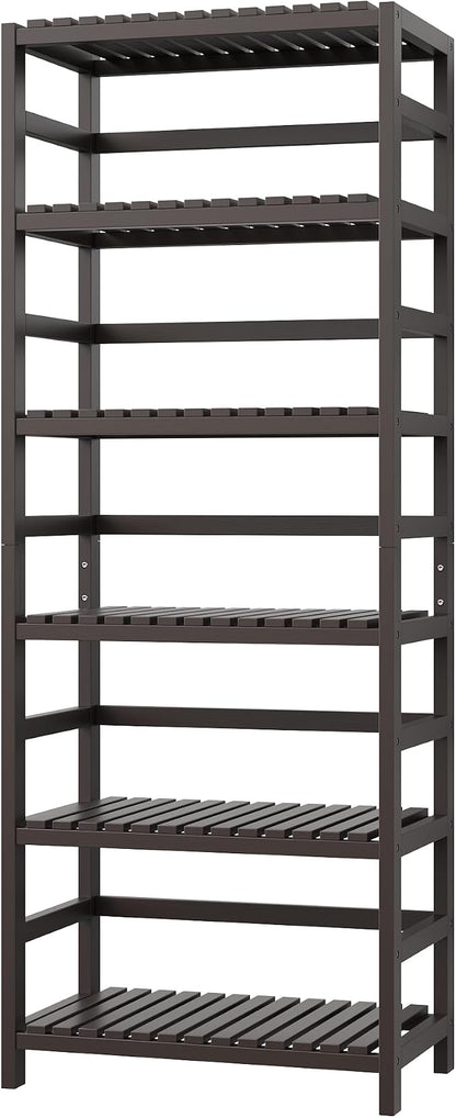 FOTOSOK 6-Tier Bamboo Shelf - Image 9