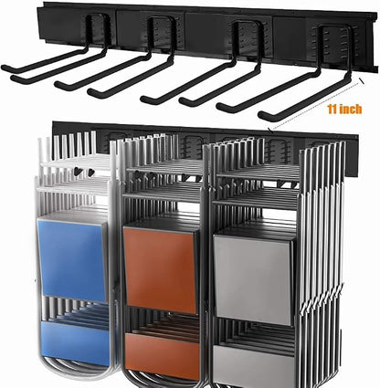 TORACK Tool Storage Rack, Heavy Duty Steel Garage Wall Mount Garden Tool - Image 4