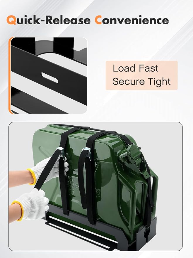 SPARKWHIZ Heavy-Duty Jerry Can Holder - Image 3