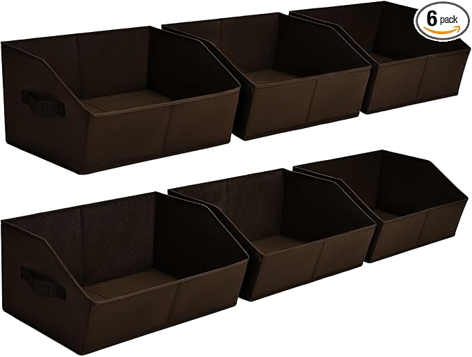 Trapezoid Closet Storage Bins by Homsorout