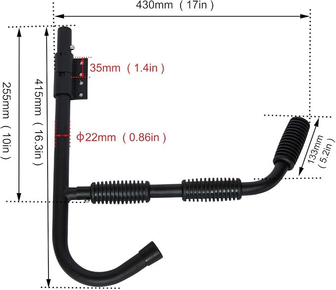 80LBS Kayak Wall Hanger Wall Mount Kayak Storage Rack Swivel Rack Design Help - Image 4