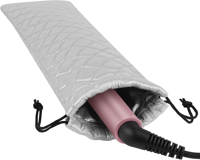AMIJEAL Heat Resistant Hair Tools Organizer Bag Portable Travel Drawstring by AMIJEAL
