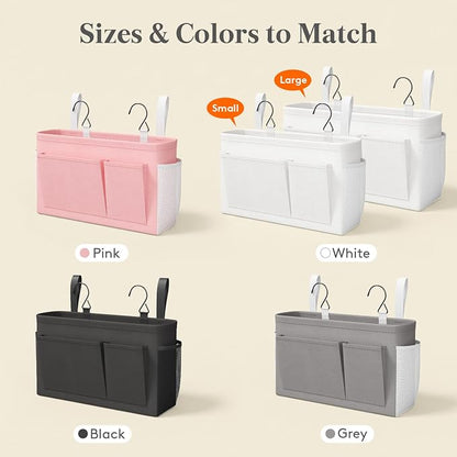 Lifewit Bedside Caddy Storage Organizer, Hanging Storage Bag - Image 7