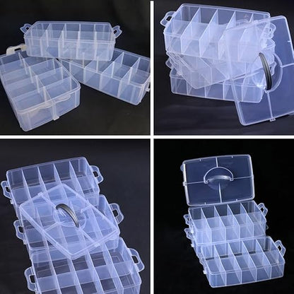 Washi Tape Box Organizer Storage, Divider Closet Container, - Image 4