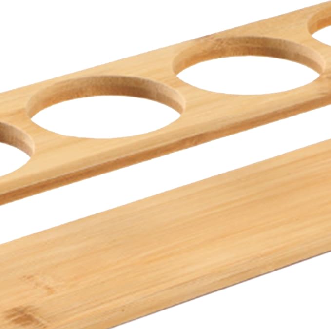 TOPINCN Rack Organizer, Storage Holder Seasoning Storage 4 Holes Shelf - Image 8