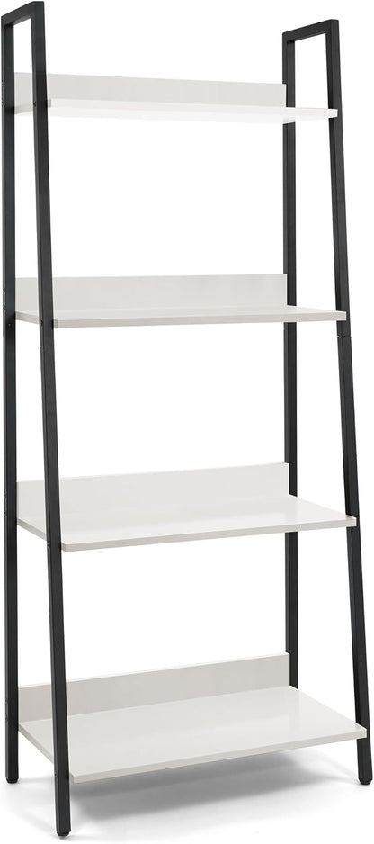 CAPHAUS 4 Tier Ladder Bookshelf, 24 Inch Width Free Standing Shelf, Bookcase - Image 8