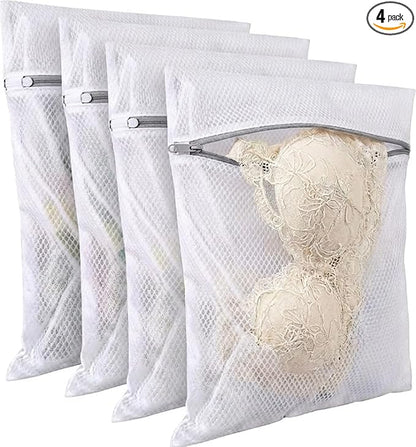 12x16 Small Mesh Laundry Bags for Delicates, Socks & Swimwear – 120GSM by Unknown