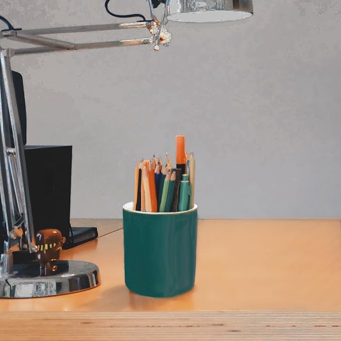 HANKOR Ceramic Pencil Holder for Desk - Image 2