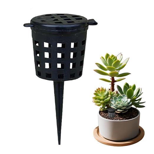 Plant Fertilizer Cup – Nutrient Release Container, Lid Storage Holder, Garden by Unknown