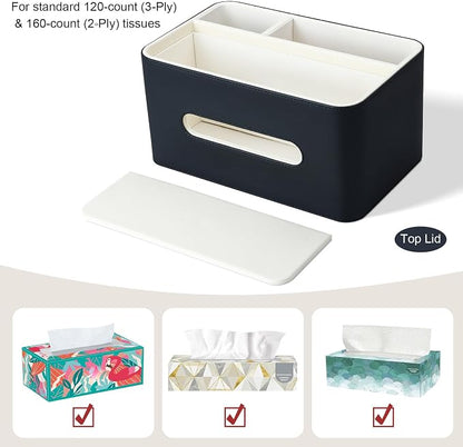 PU Leather Tissue Box Cover Rectangular - Image 5