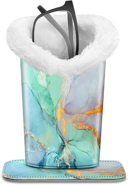 Fintie Plush Lined Eyeglasses Holder, Glasses Stand Case, Anti-scratch Glasses by Fintie