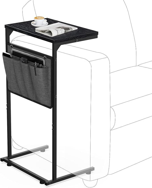 Vantic C Shaped End Table, Small Side Table by Vantic