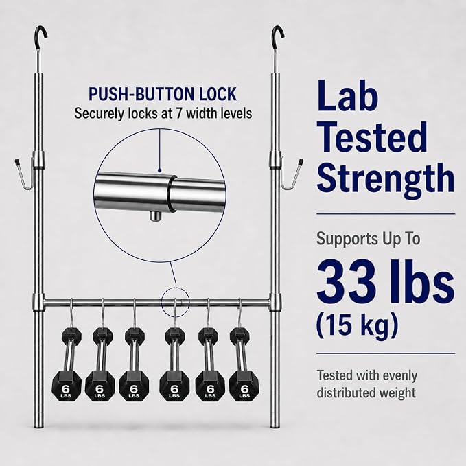 Adjustable Closet Rod Extender - Image 5