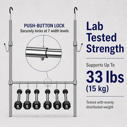 Adjustable Closet Rod Extender - Image 5