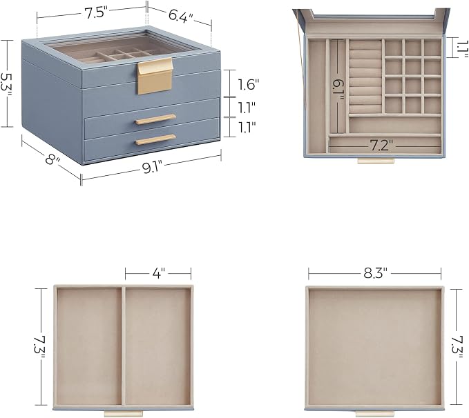 SONGMICS Jewelry Box Organizer - Image 6