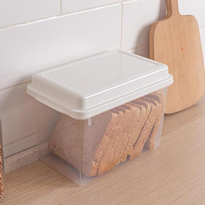 BESPORTBLE 2pcs Transparent Bread Storage Box - Image 2
