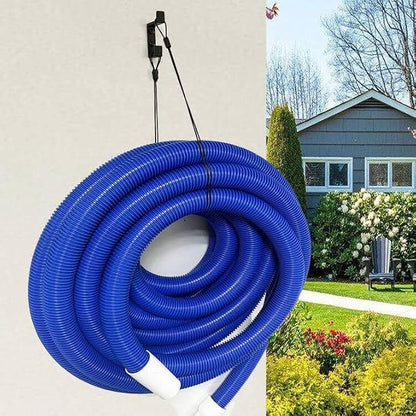 Heavy Duty Wall-Mounted Metal Hose Bracket, Pool & Garden Hose Organizer - Image 3