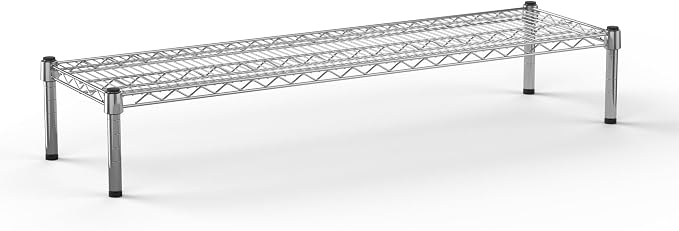 14" Deep x 48" Wide x 8" Height 1-Tier Wire Shelving Kit | NSF Commercial by Regal+Altair