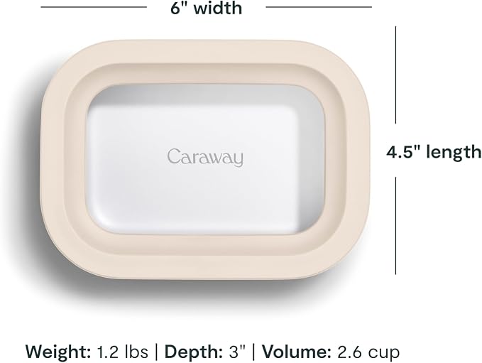 Caraway Mini Rectangle Food Storage Container - Image 3
