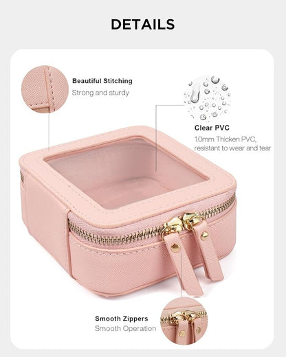 Travel Clear Makeup Bag Set, TSA Approved Cosmetic Bag Case - Image 3