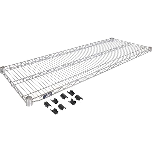 Nexel Additional Wire Shelf for Wire Shelving Units, 600-800 lb Capacity by Nexel
